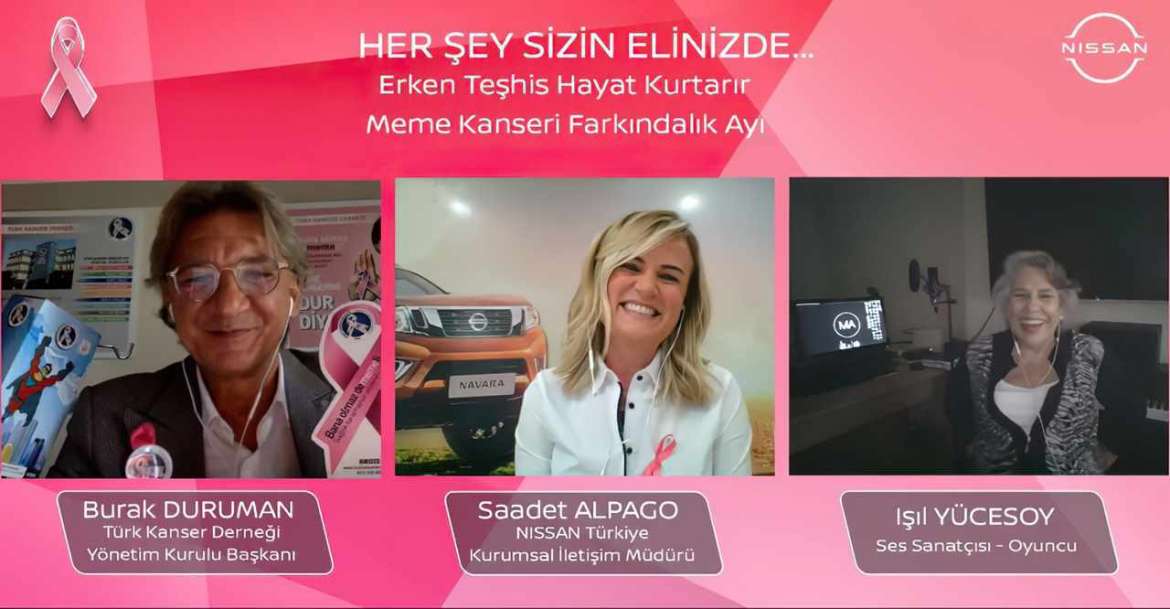 Nissan Türkiye Meme Kanseri Farkındalık Çağrısı